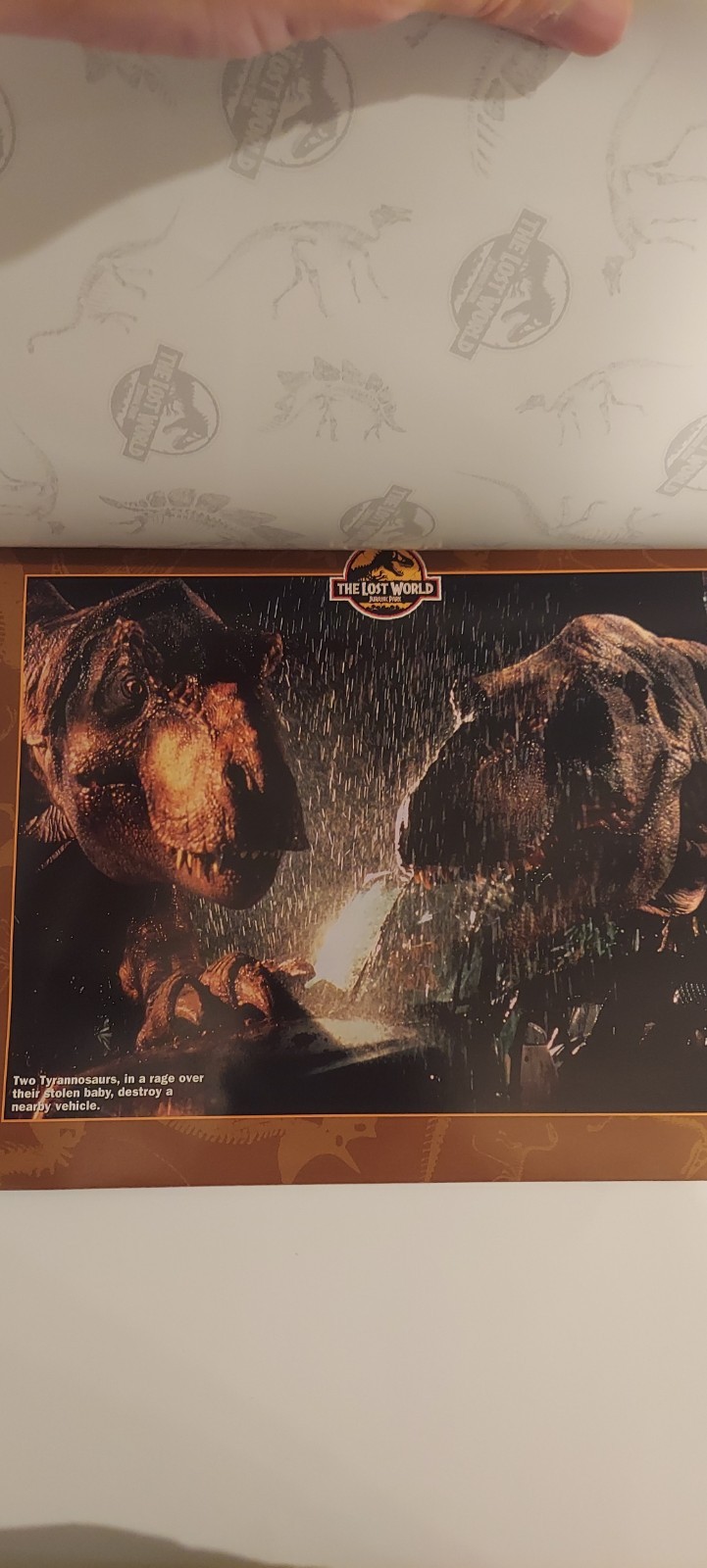 The Lost World Jurassic Park Movie Poster Book 1997