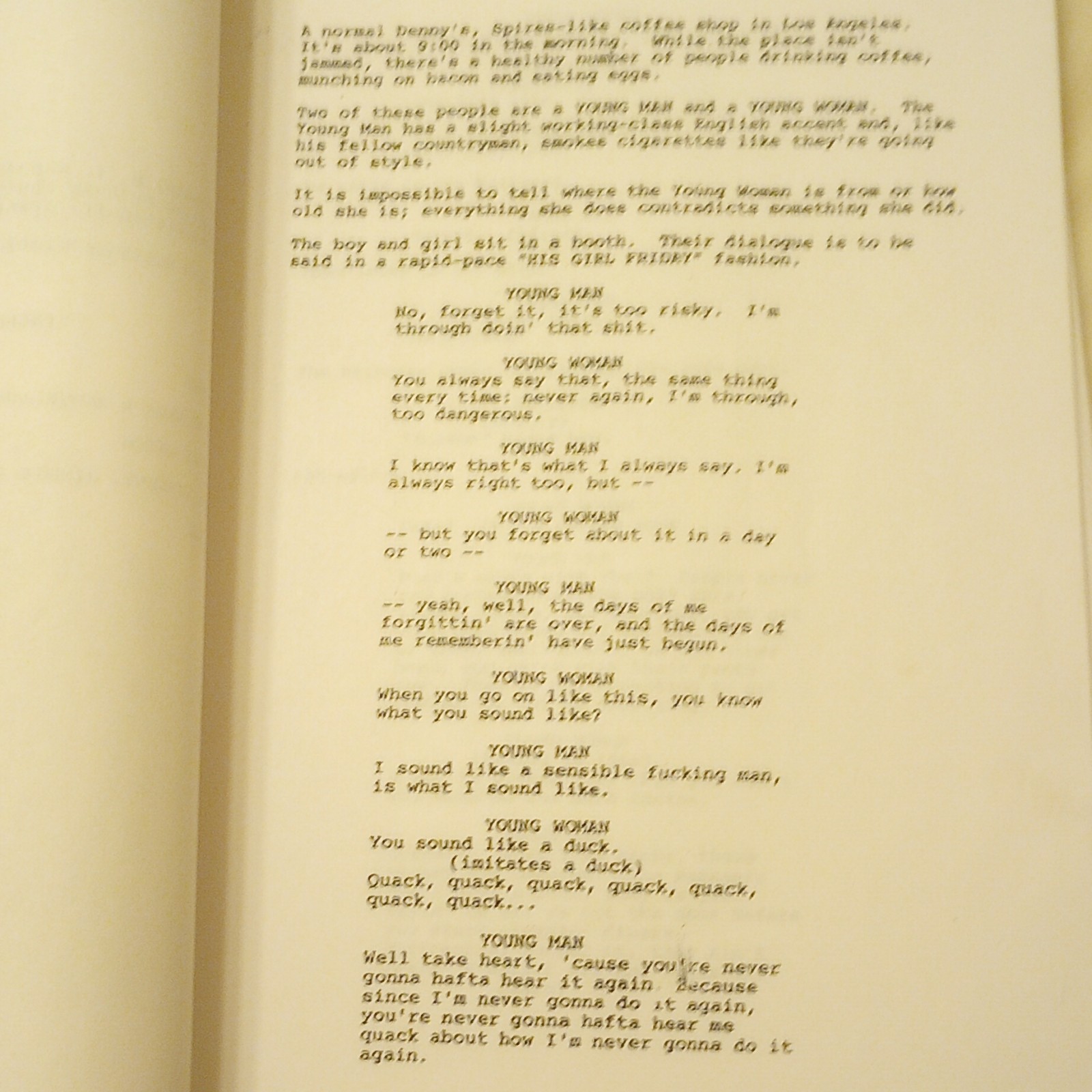 Pulp Fiction Cast Signed Autograph Page/Sheet – Multiple Signatures