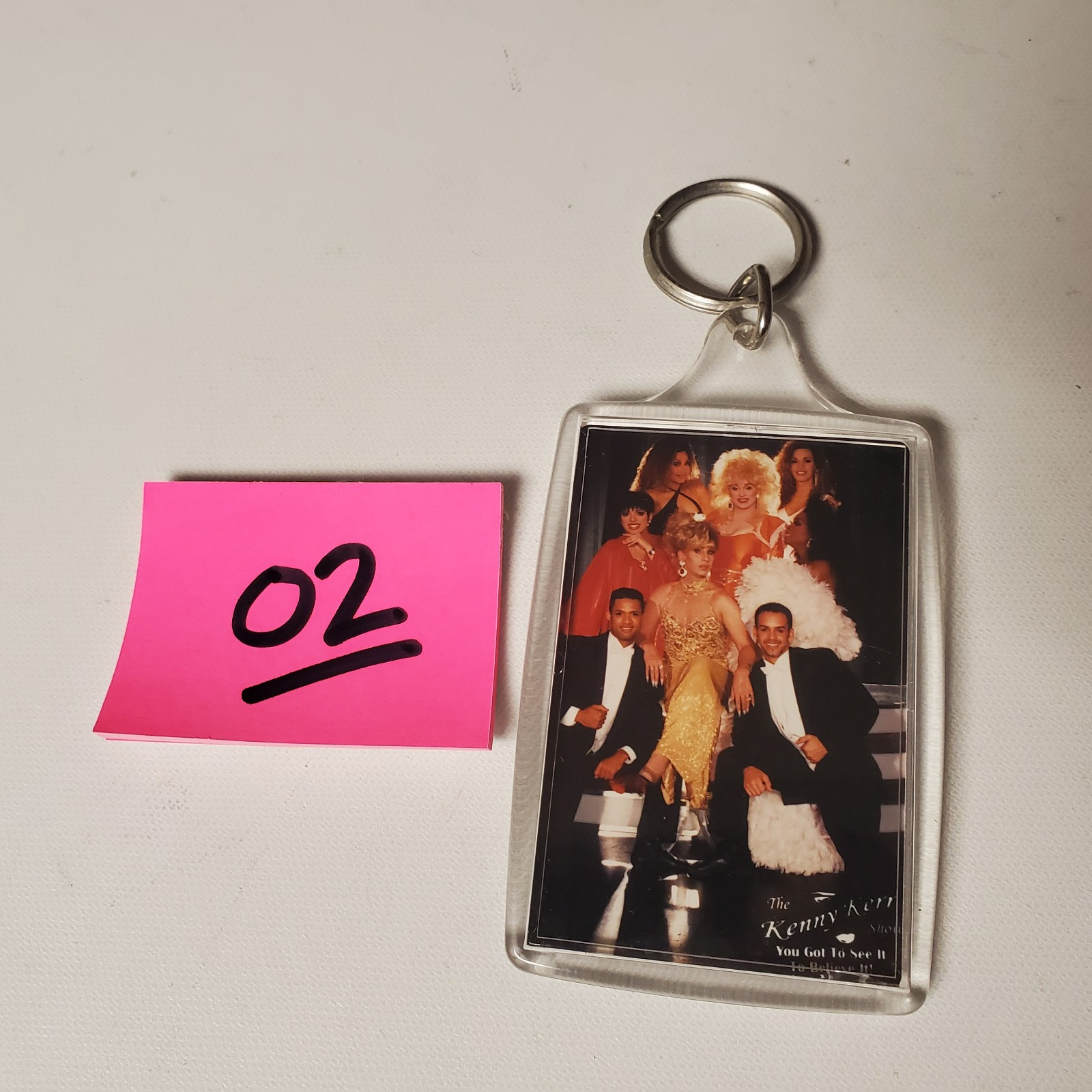 Kenny Kerr Boy-lesque Burlesque Drag Queen Keychain Photo Show The Las Vegas Gay