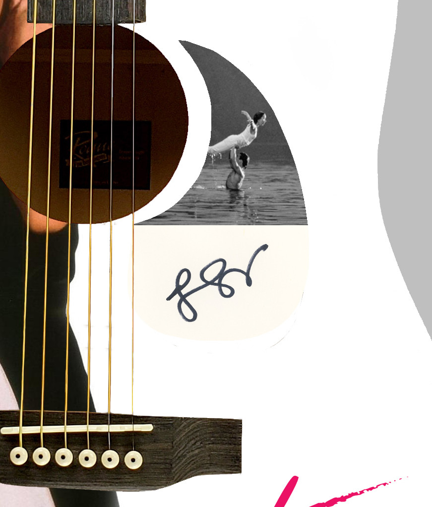 Dirty Dancing Jennifer Grey Autographed Signed Acoustic Custom Photo Guitar ACOA