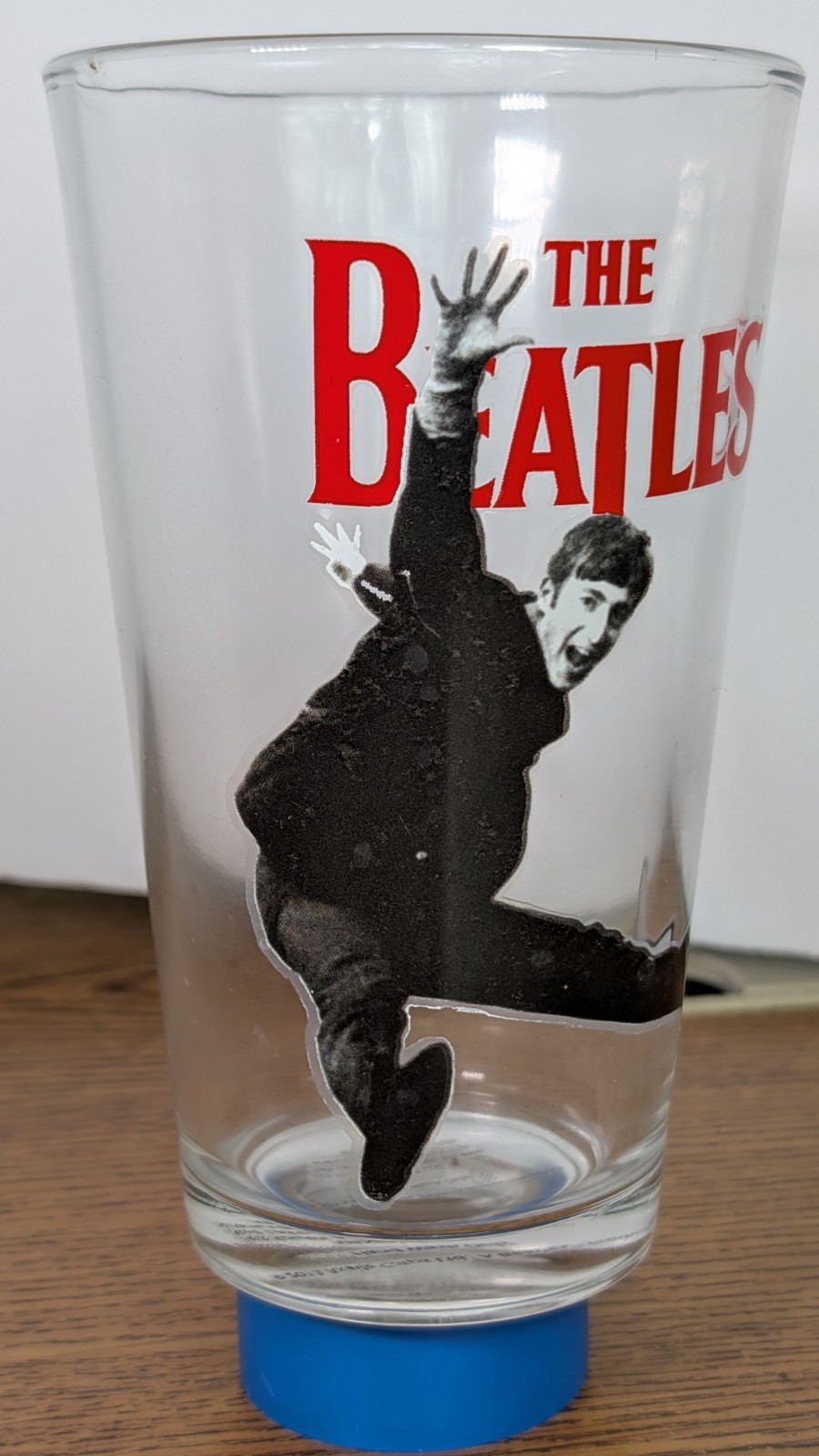 Beatles Collectors Series Jumping Pint Glass 4 Pack 2013 Apple Corps NOS
