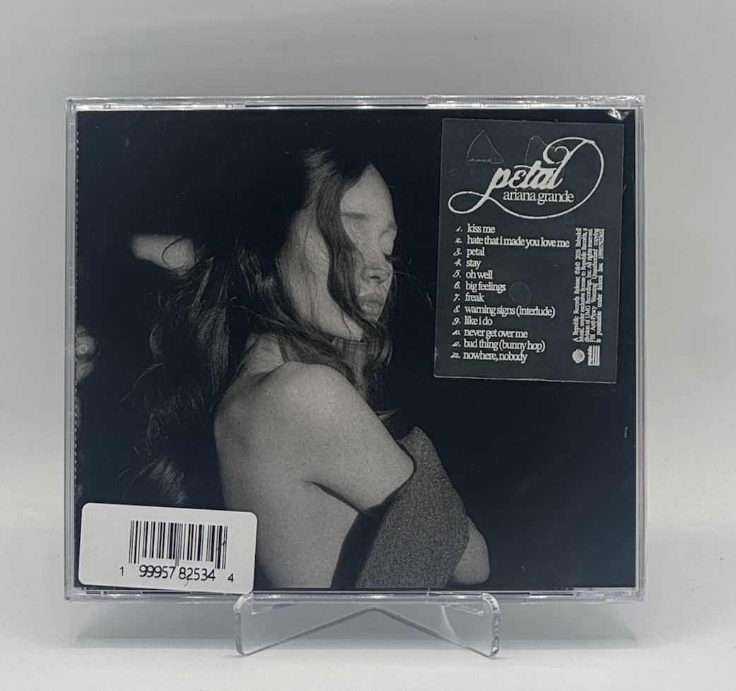 Ariana Grande ‘Petal’ CD W/ SIGNED BOOKLET (Black Ink) SEALED