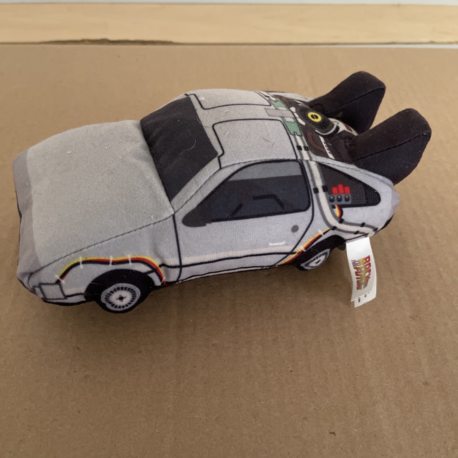 Toy Factory Back To The Future DeLorean Plush Movie Universal Studios Toy