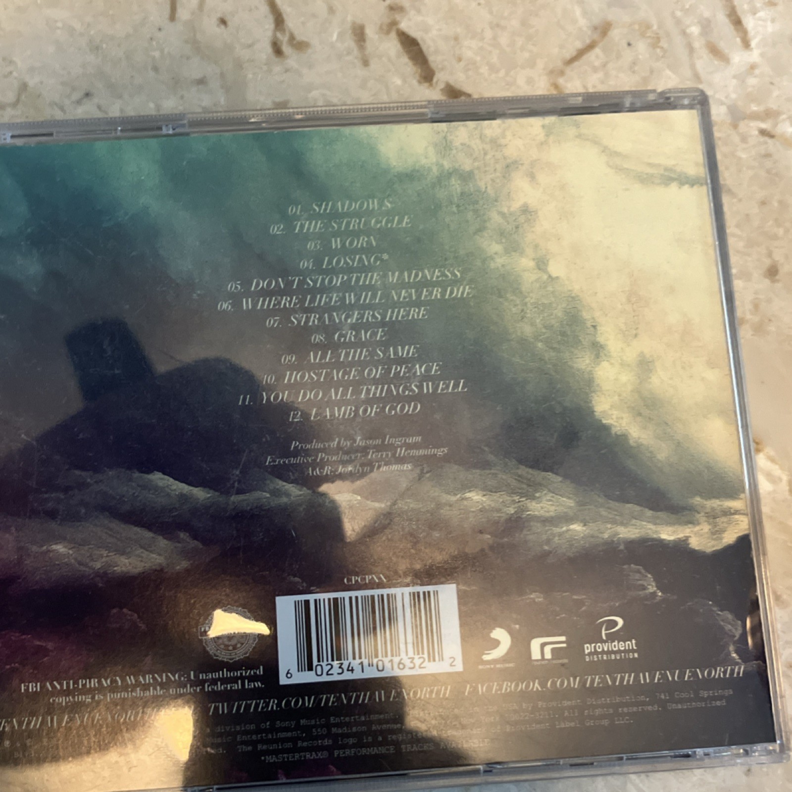 Tenth Avenue North The Struggle Signed Original CD & Booklet