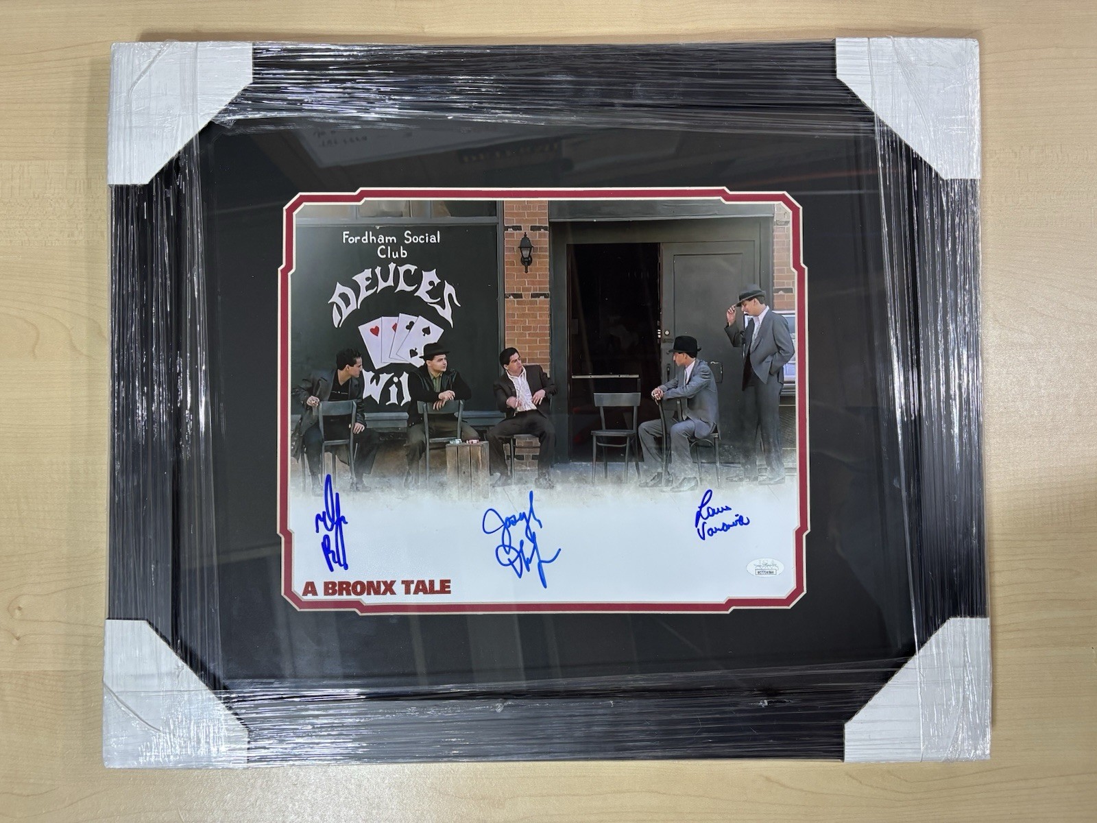 A Bronx Tale Signed 11×14 Photo Framed Lillo Brancato Louis Vanaria, JSA