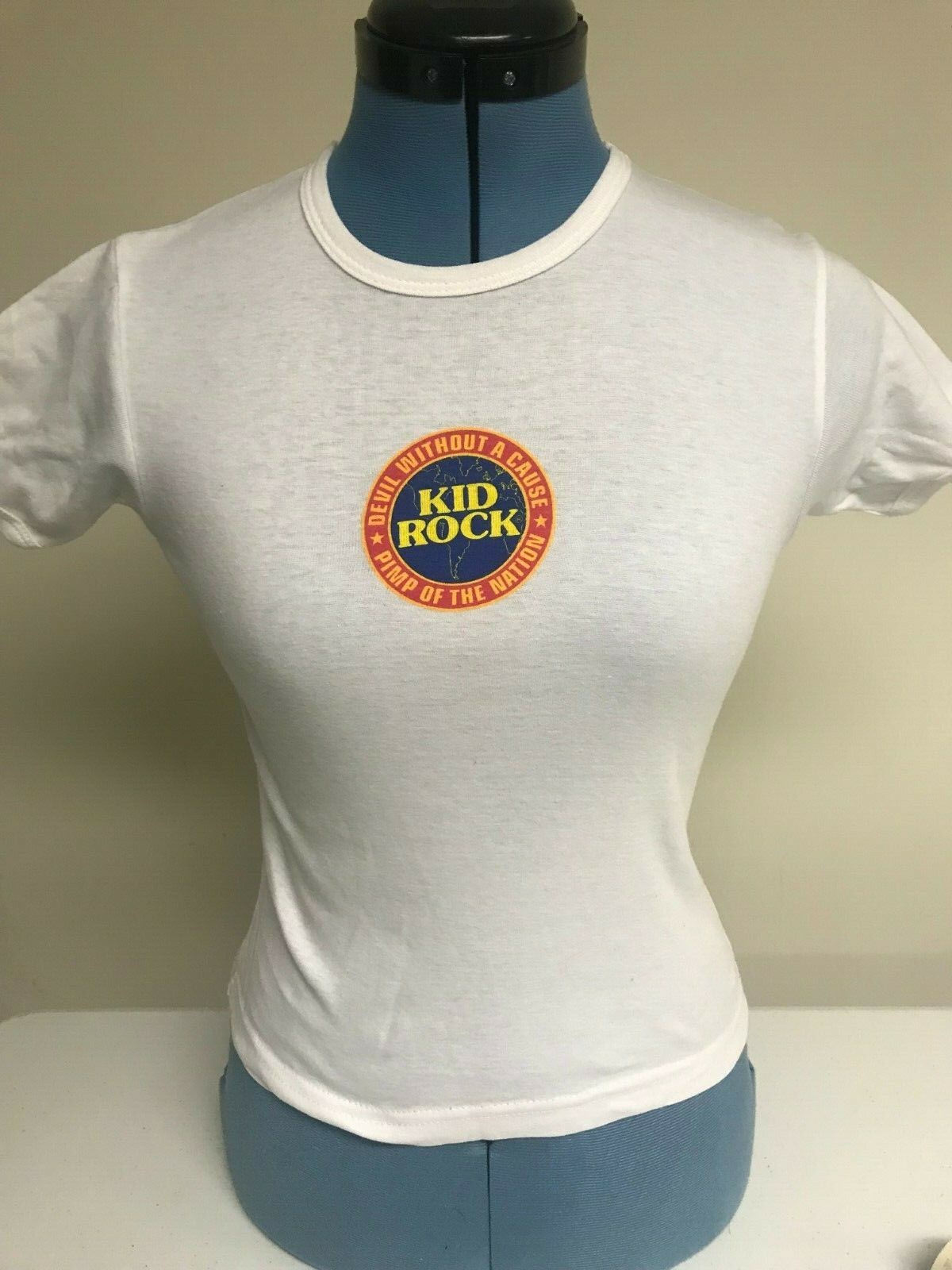 Kid Rock New Women’s Small Devil Without A Cause Babydoll Shirt 1998 Authentic
