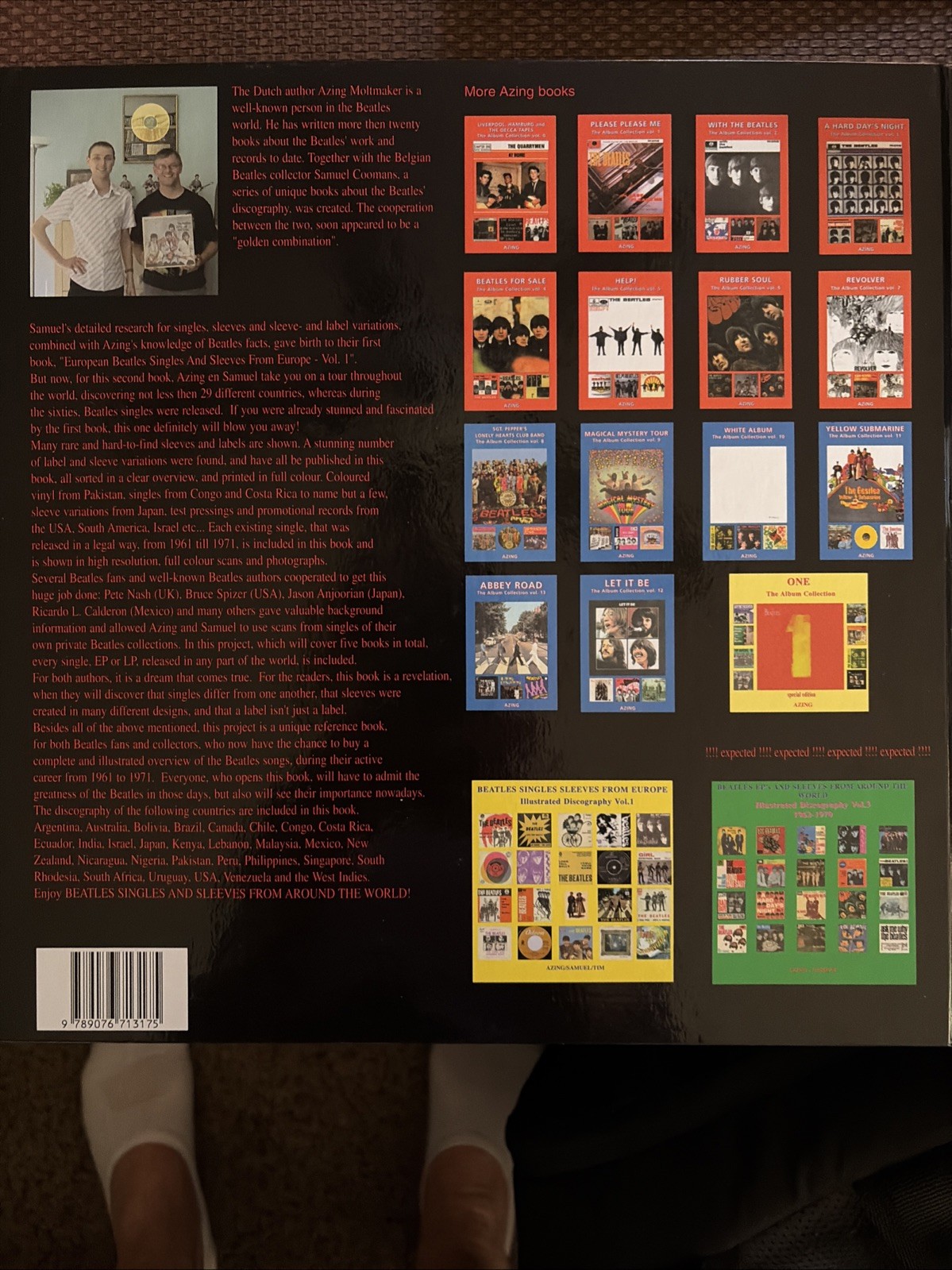 SIGNED Beatles Illustrated Discography Vol 1–3 SET Azing Moltmaker