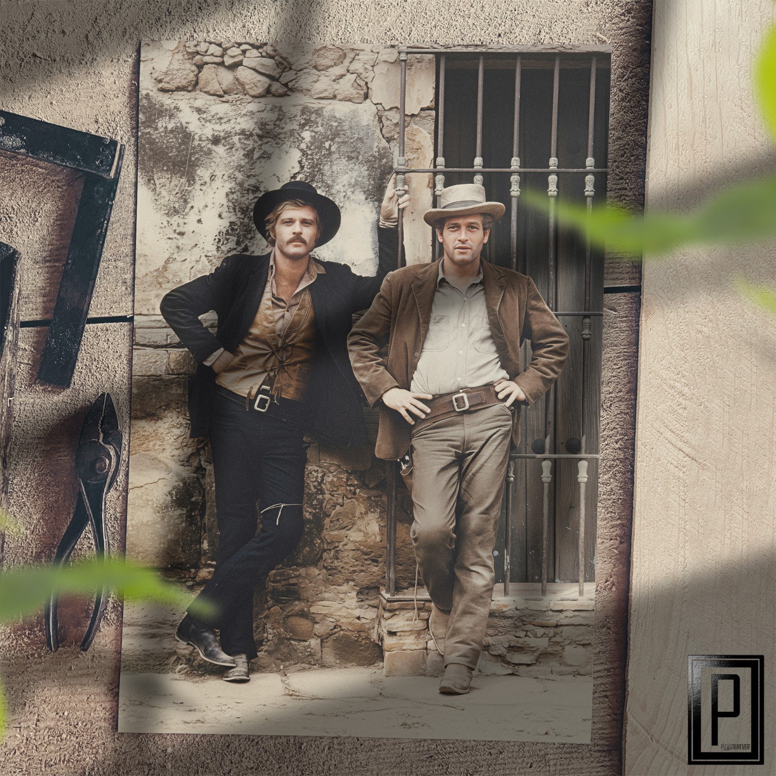 Butch Cassidy & Sundance Kid – Robert Redford Paul Newman Movie Photo Poster