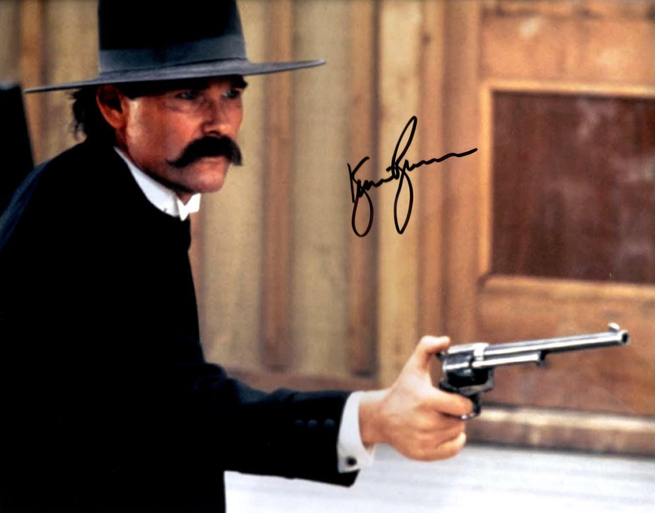 Kurt Russell Signed 11×14 Photo MUST SEE very nice autographed + COA