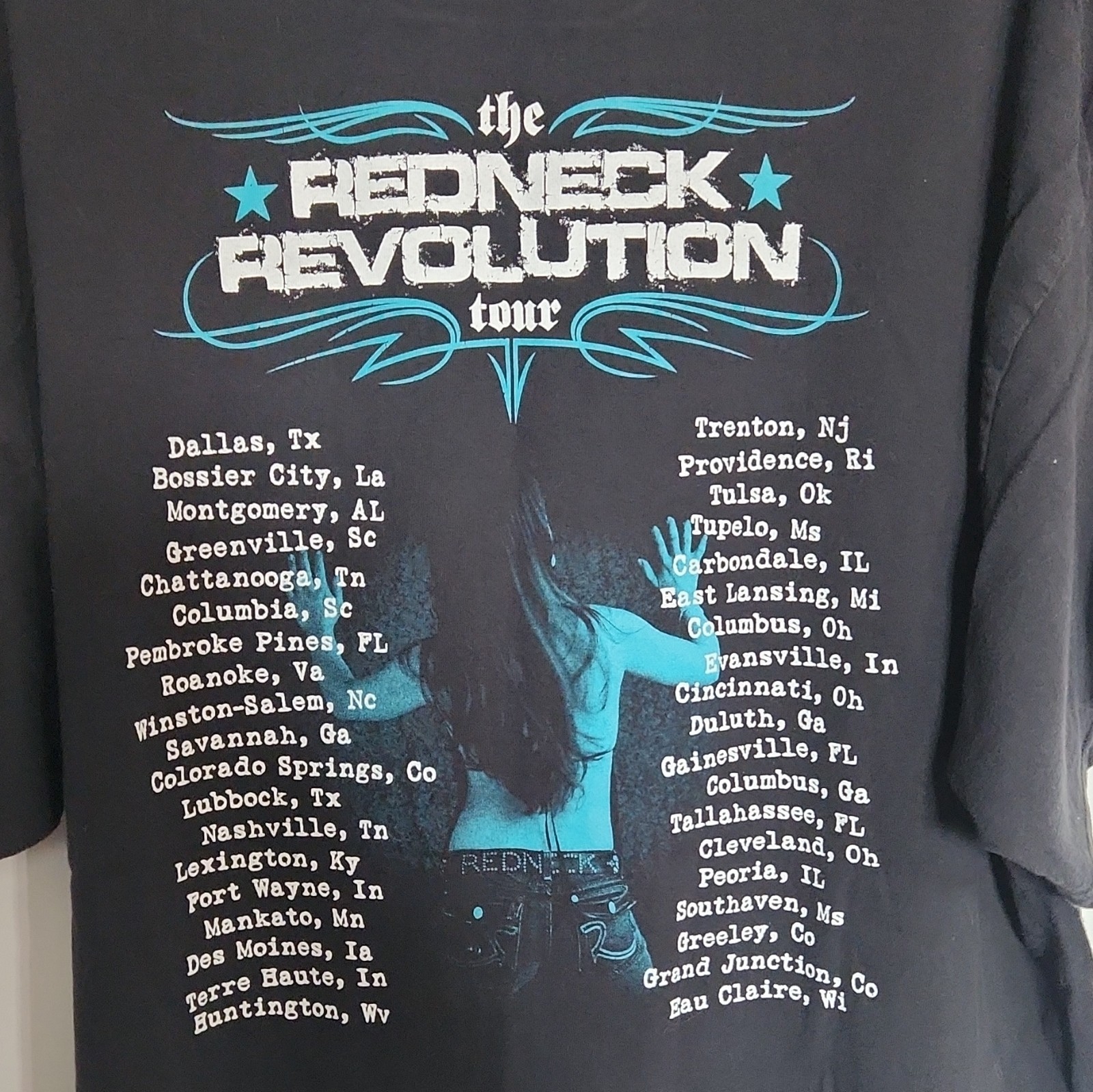 VTG 2006 Gretchen Wilson Tour Shirt Size 2XL/3XL Delta Pro Weight Country Band T