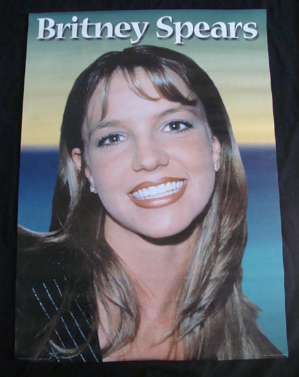 Young BRITNEY SPEARS poster original 1999 commercially produced poster