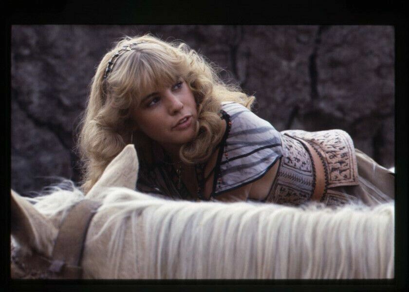 Conan The Destroyer Olivia d’Abo portrait Original 35mm Transparency stamped