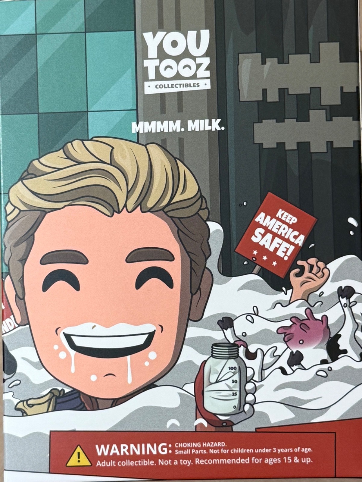 #165/1000 EE Excl. Youtooz Limited • THE BOYS: HOMELANDER MILK #12 • Ships Free