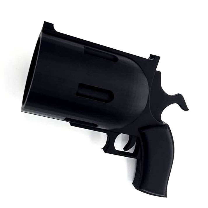Replica DC Comics Harley Quinn Inflated 3D Printed Prop Gun For Fantast Cosplay