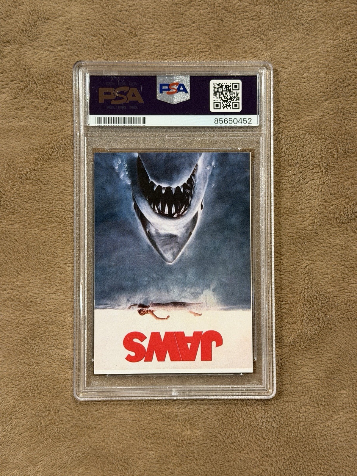 Susan Backlinie Signed Card JAWS First Victim PSA Autograph Authentic