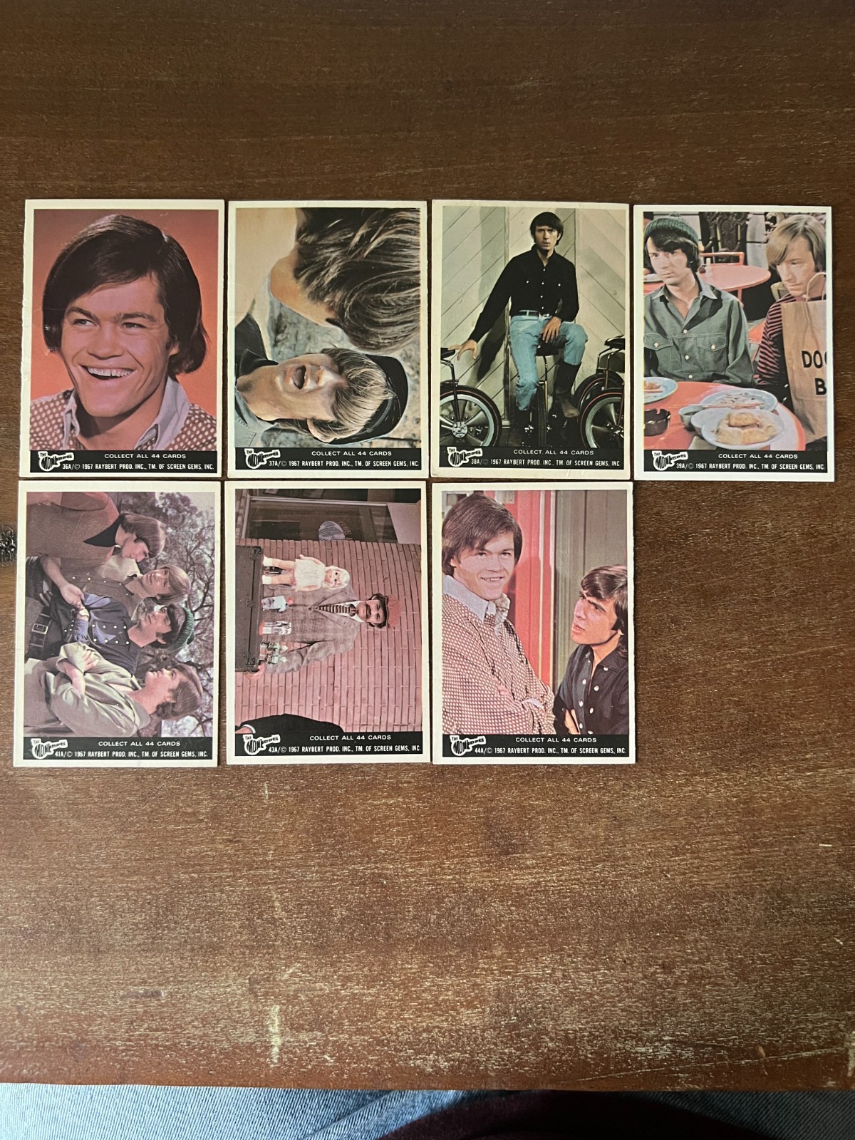 1967 Raybert Monkees Series A trading card lot of 31 cards Mike Nesmith