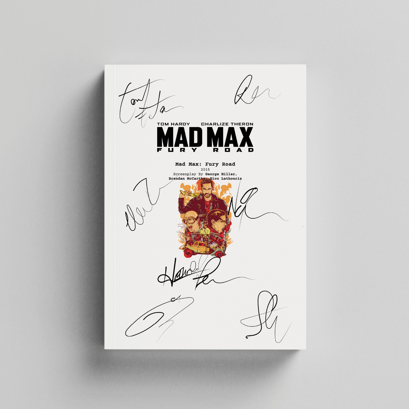 Mad Max: Fury Road Cover Movie Script