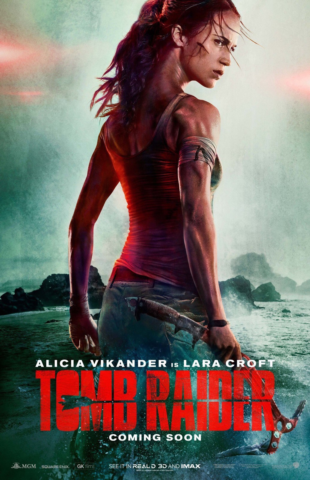 Tomb Raider movie poster (a) – Alicia Vikander poster – 11 x 17 inches