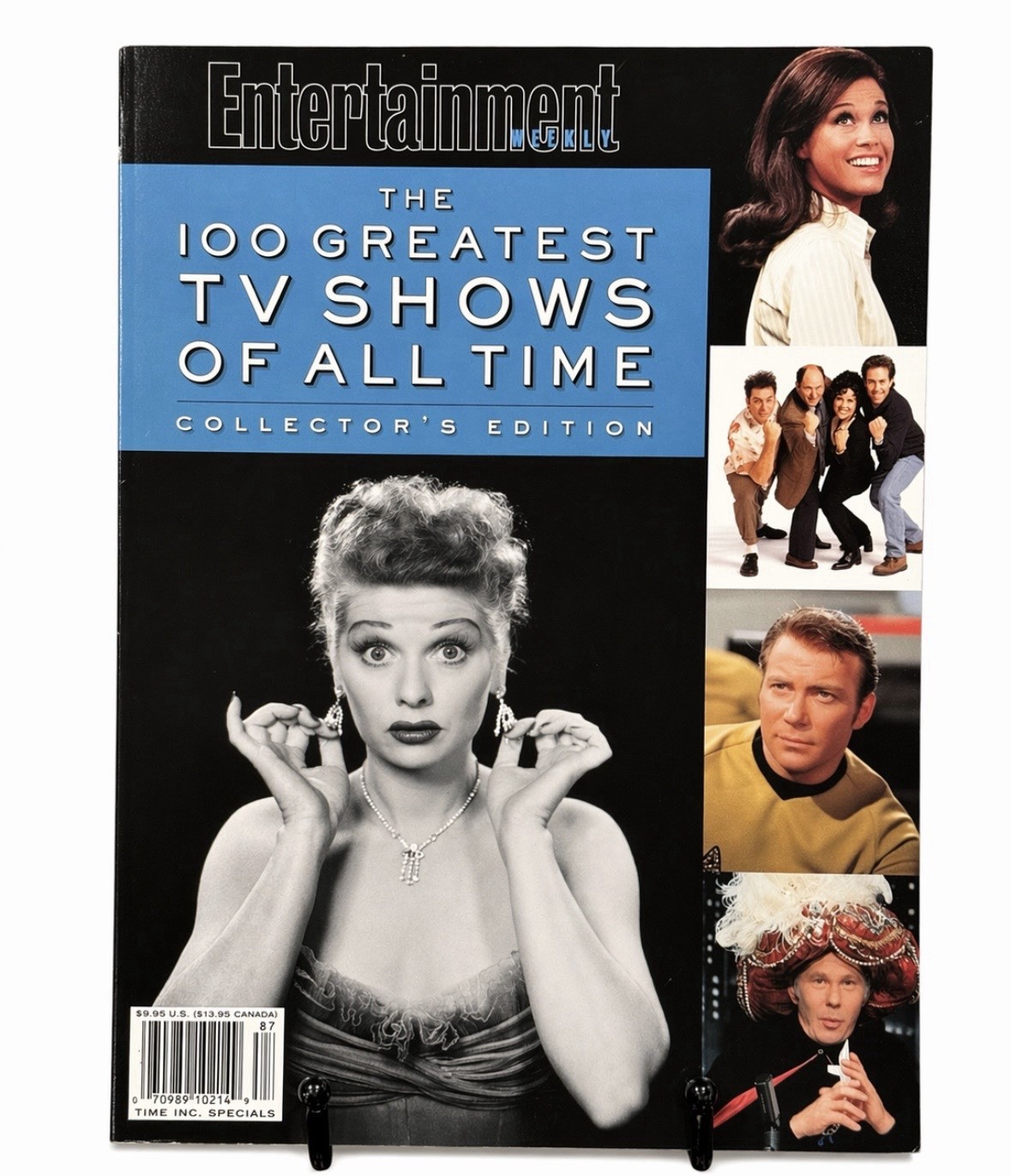 Entertainment Weekly 100 Greatest TV Shows Collector’s Edition 1998 Book