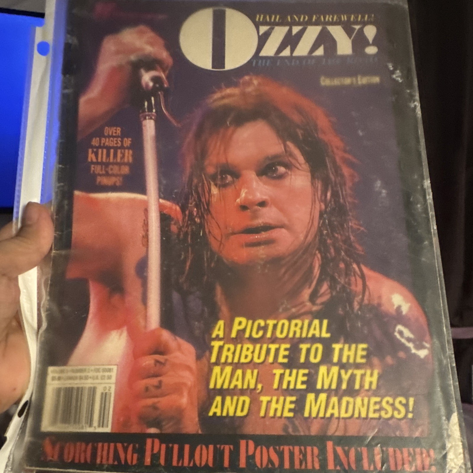 Ozzy Osbourne Ozzy! Pictorial Tribute Book – Man, Myth and Madness