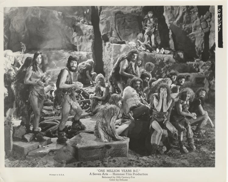 One Million Years B.C. Original 8×10 Photo Martine Beswick Hammer Film