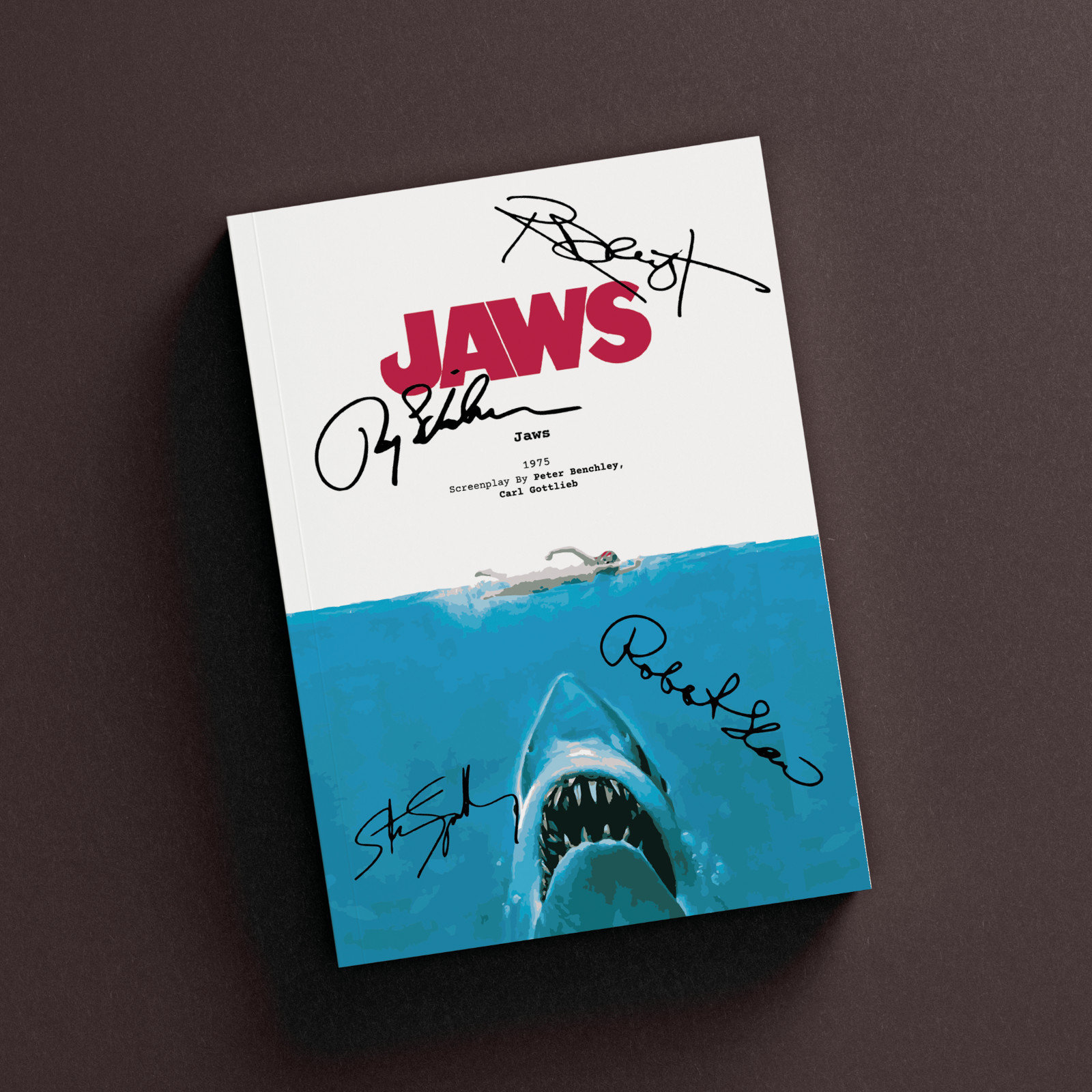 Jaws Soft Cover Movie Script