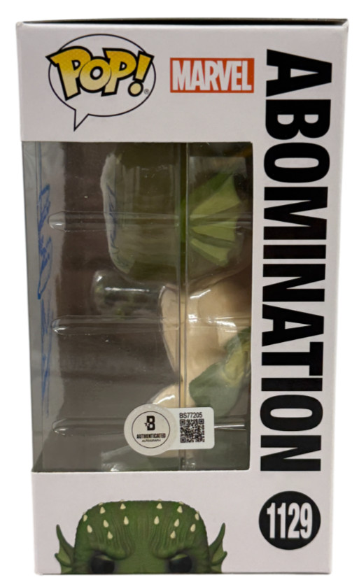 Tim Roth Signed Abomination Funko She Hulk Marvel Authentic Autograph Beckett