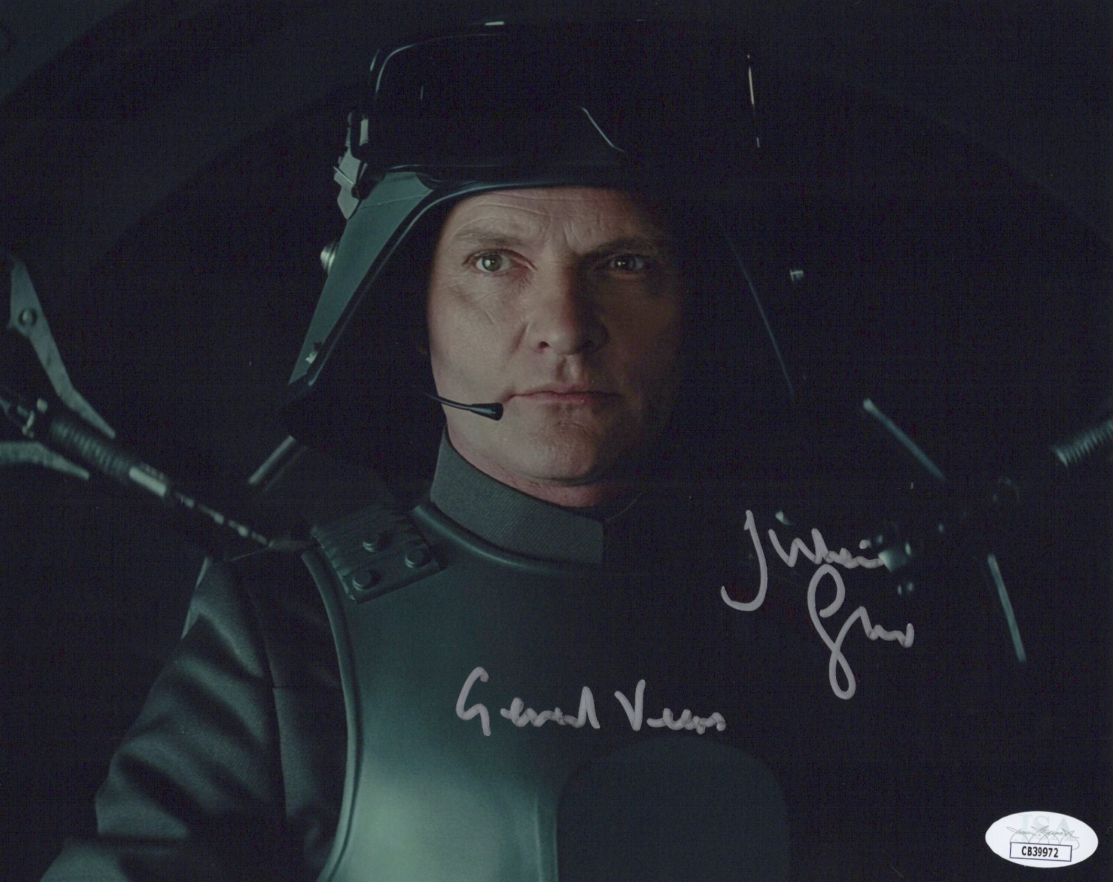 Star Wars- Julian Glover- General Veers signed 8×10 photo JSA COA