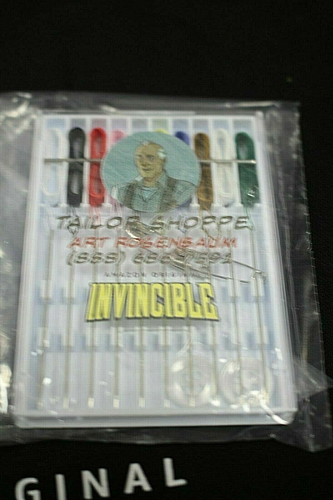 AMAZON PRIME INVINCIBLE ORIGINAL TV TOTE BAG & 2 SEWING KITS with SHOW LOGO NEW