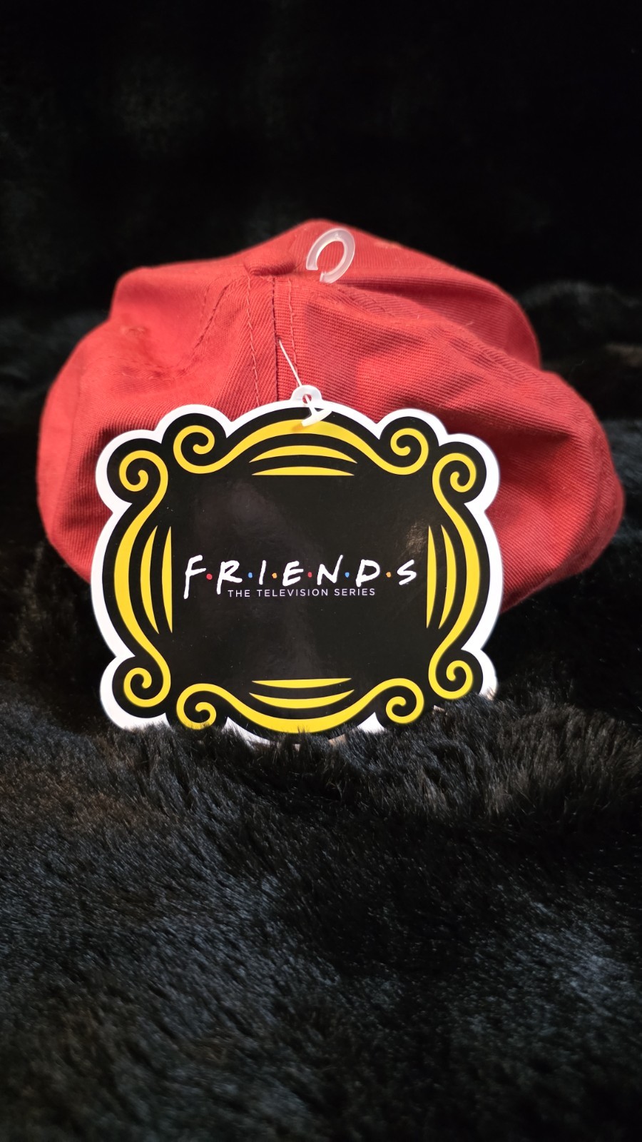 “FRIENDS” Central Perk Red Baseball Hat. Unworn With Tag!!