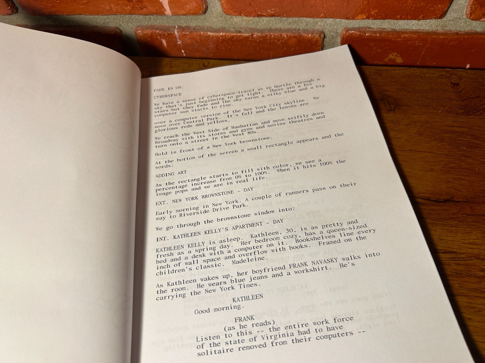 You’ve Got Mail Movie Signed Autographed Script Full Screenplay Reprint Tom Hank