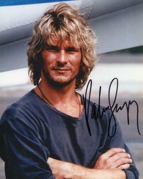 REPRINT – PATRICK SWAYZE Autographed Signed 8 x 10 Photo Poster RP Man Cave