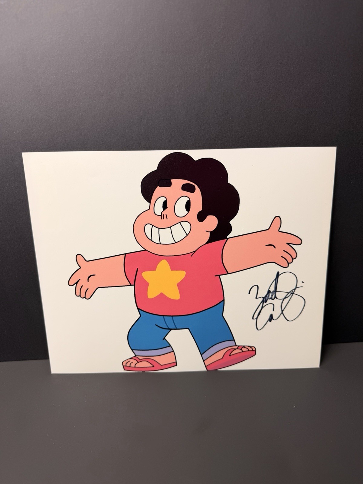 Zach Callison “Steven universe” signed 8×10