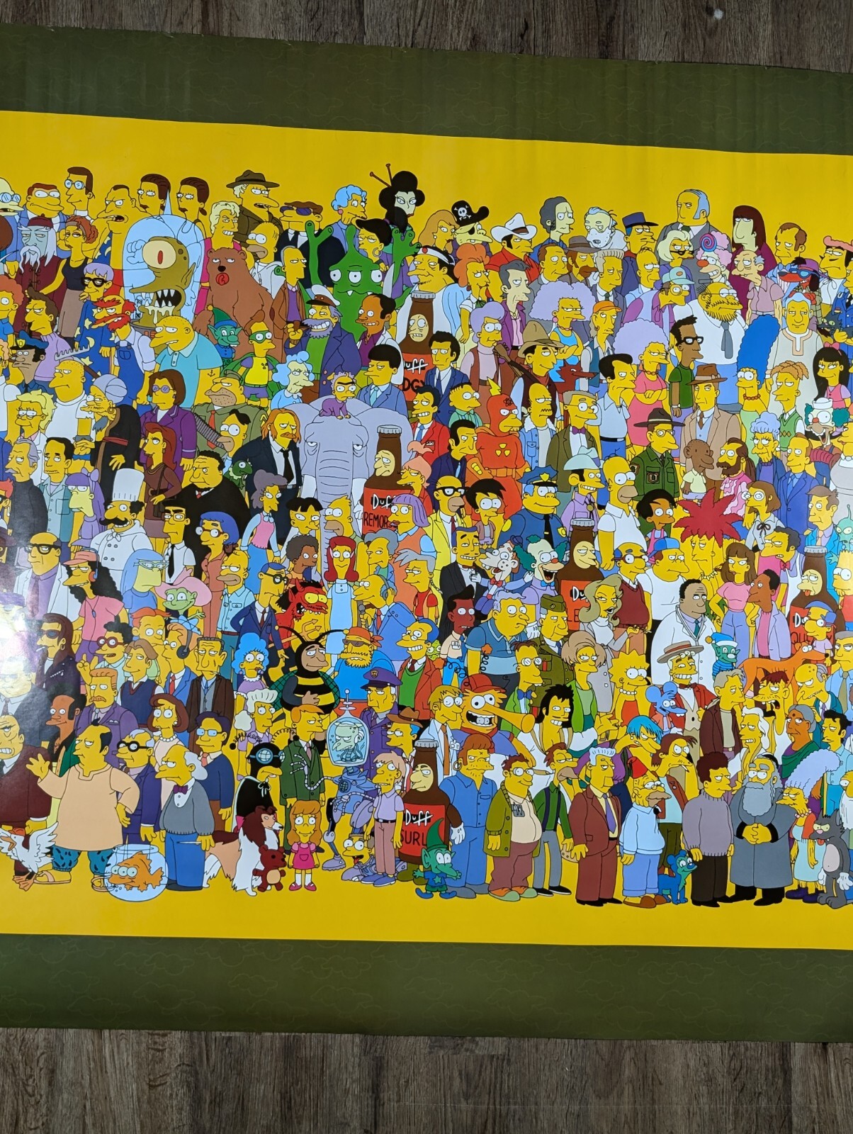 SIMPSONS POSTER NEW 2003 RARE VINTAGE COLLECTIBLE OVERSIZED GIANT 60 X 40 SUPER