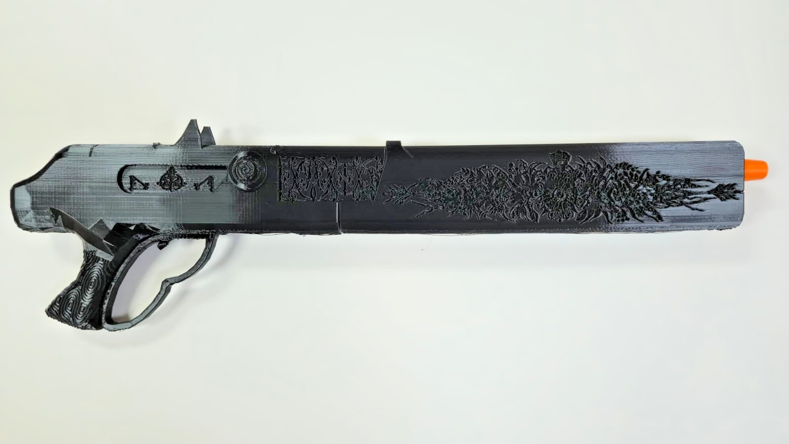 The Chaperone Shotgun Replica Prop 1:1 Scale Full Size 3D Printed Black