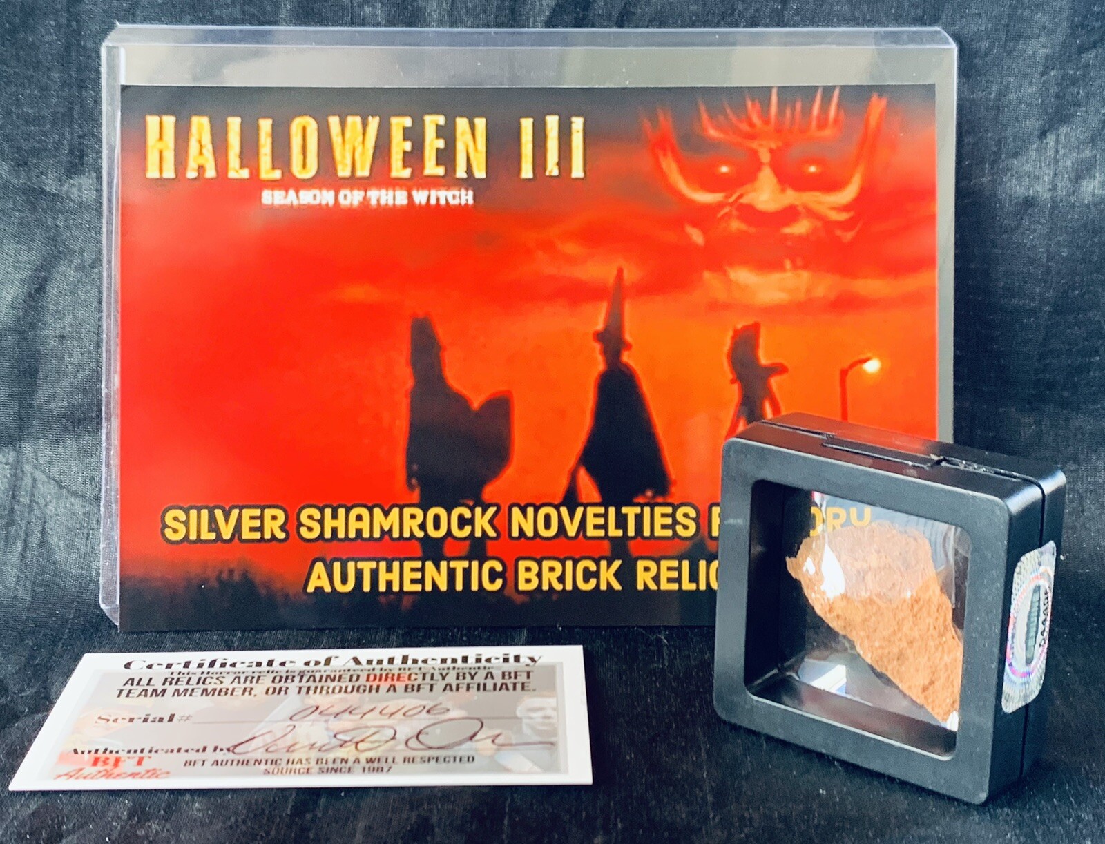 Halloween III Season of the Witch Silver Shamrock Factory Brick Michael Myers