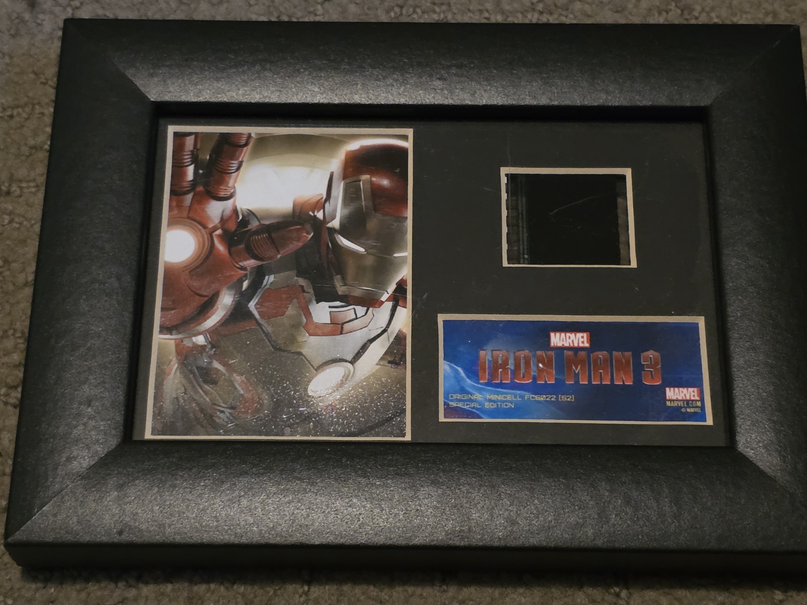 Marvel Iron Man 3 Framed Film Cell 35mm FC6022 (S2) Authentic Movie Prop