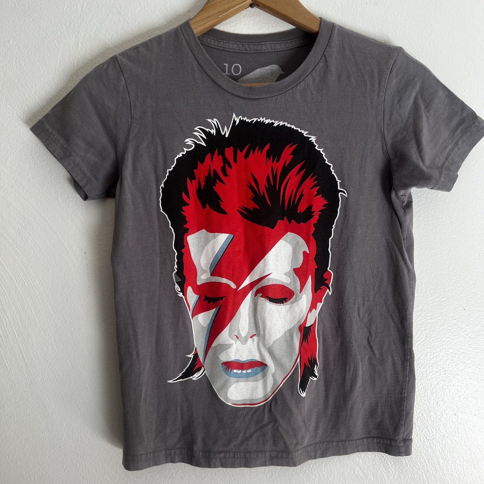 DAVID BOWIE ALADDIN SANE T SHIRT Hatch Kids Retro Ziggy Stardust Youth MED 10