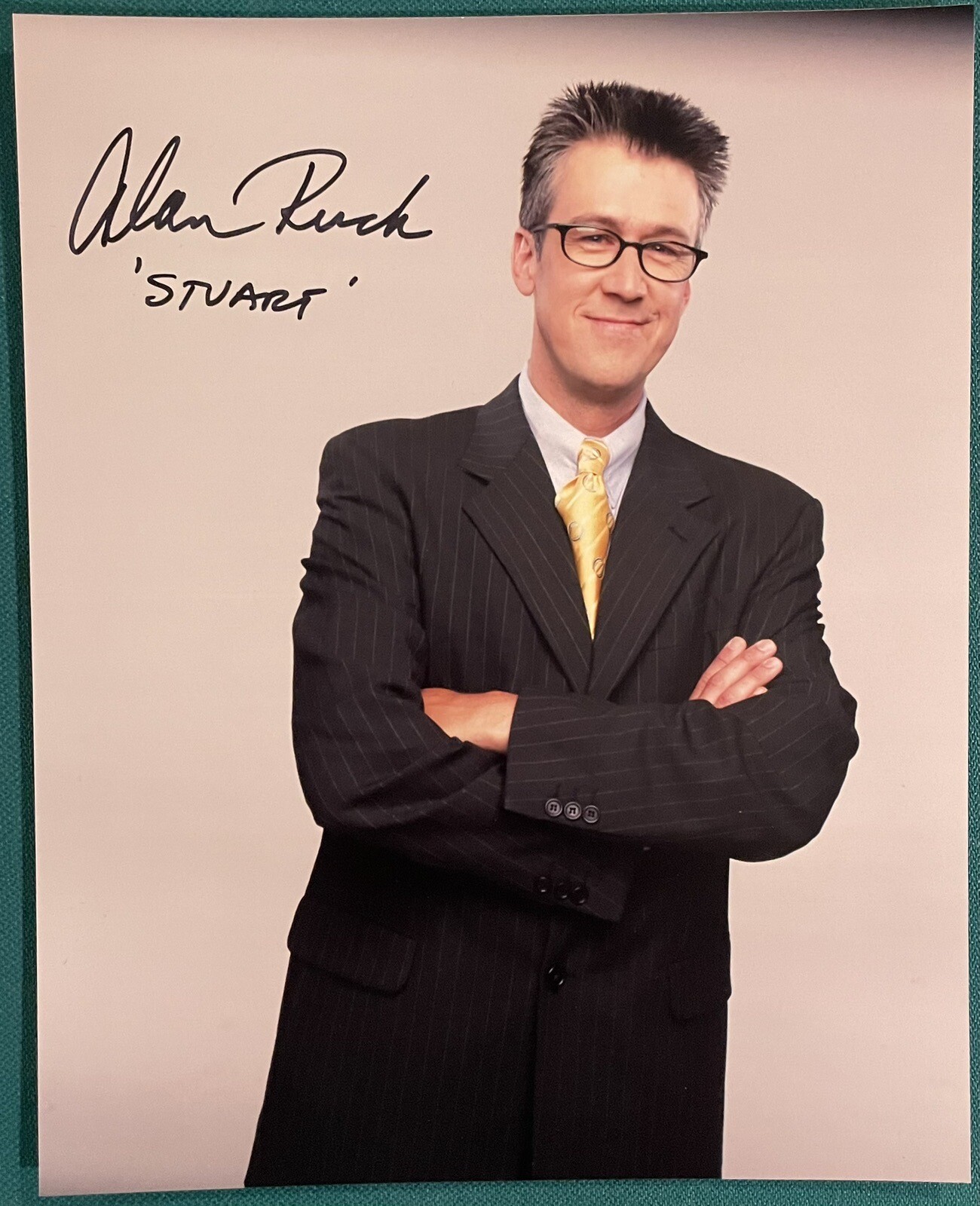 Alan Ruck Spin City Signed Autographed 8×10 Photo