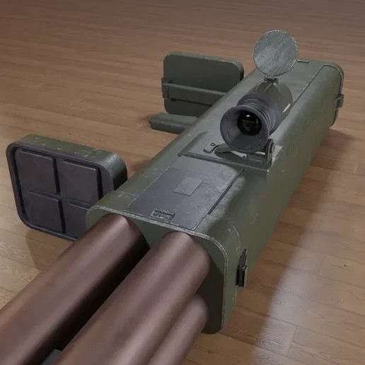 3d printed M202A1 Flash Rocket-Launcher prop Replica Cosplay non-functional 1/1