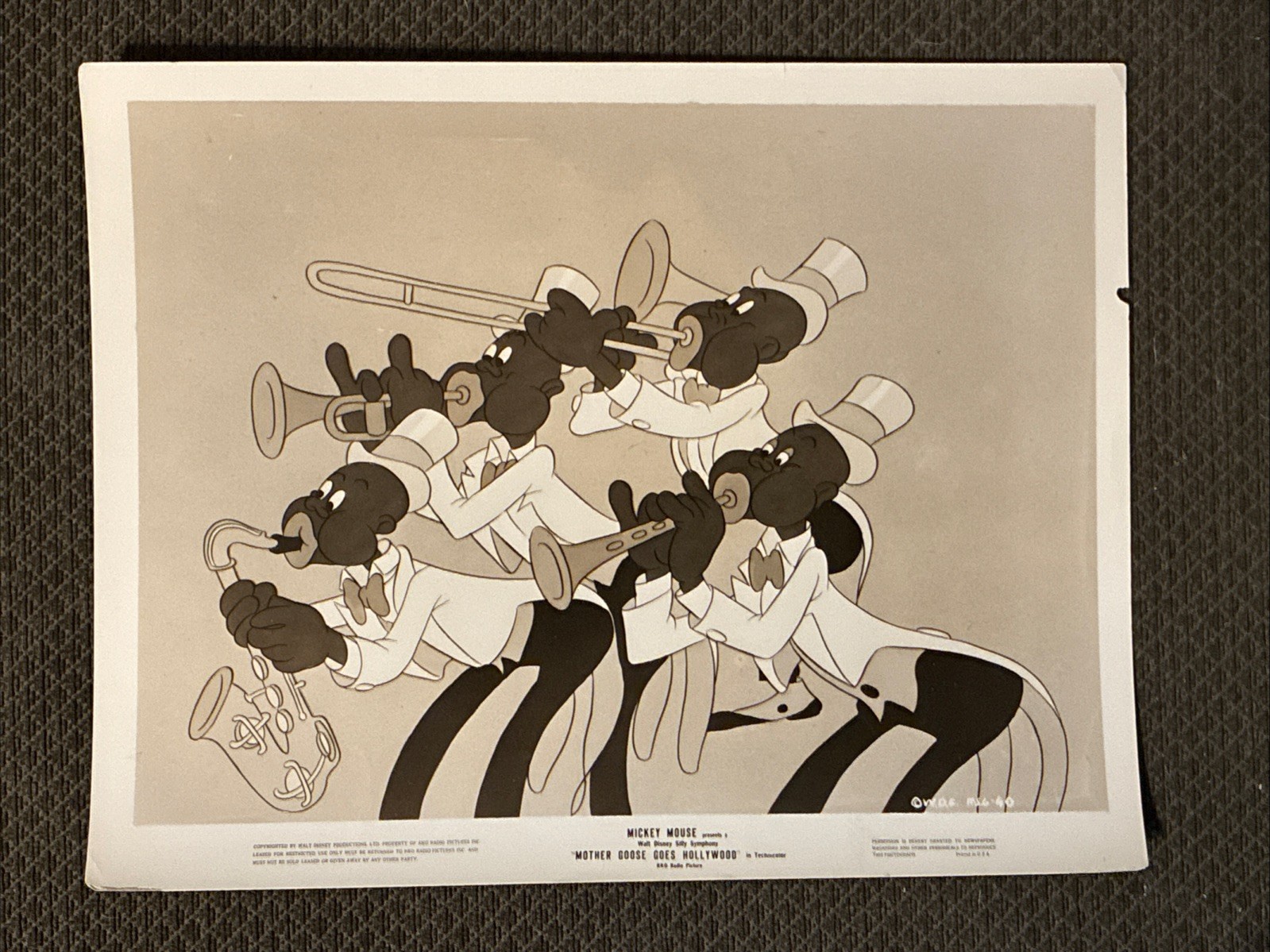 Mother Goose Goes Hollywood – Original 1938 Movie Photo – Walt Disney