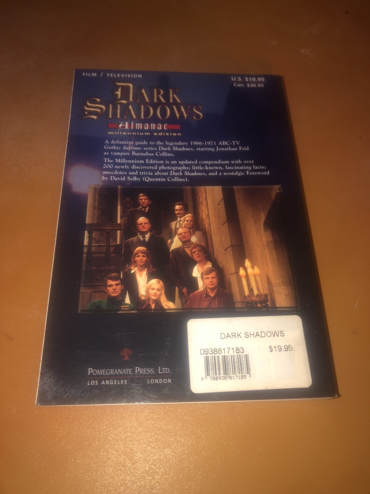 THE DARK SHADOWS ALMANAC: First Printing 2000 Kathryn Leigh Scott