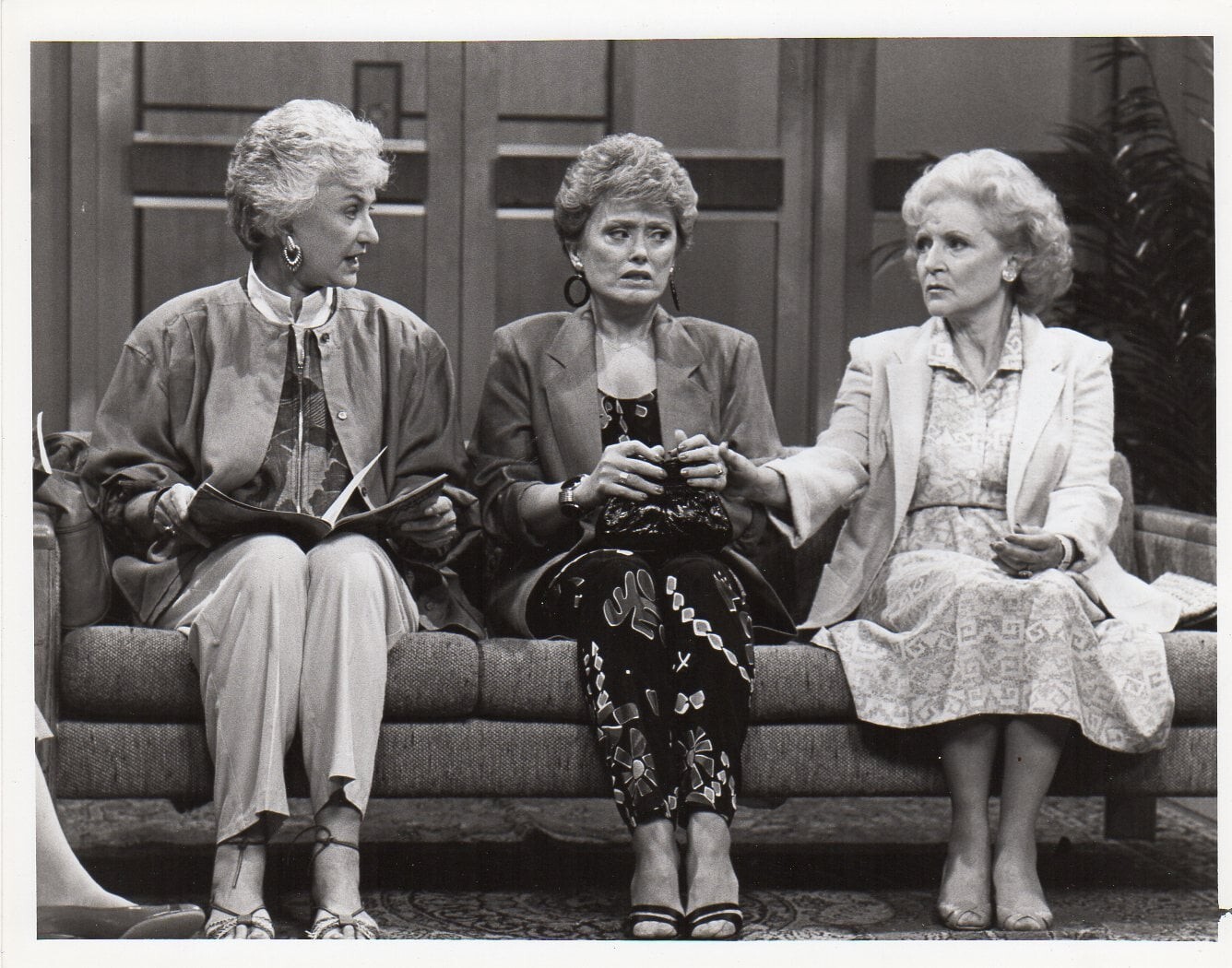 The Golden Girls – TV Show Promo Press Photo 1987 Betty White Bea Arthur