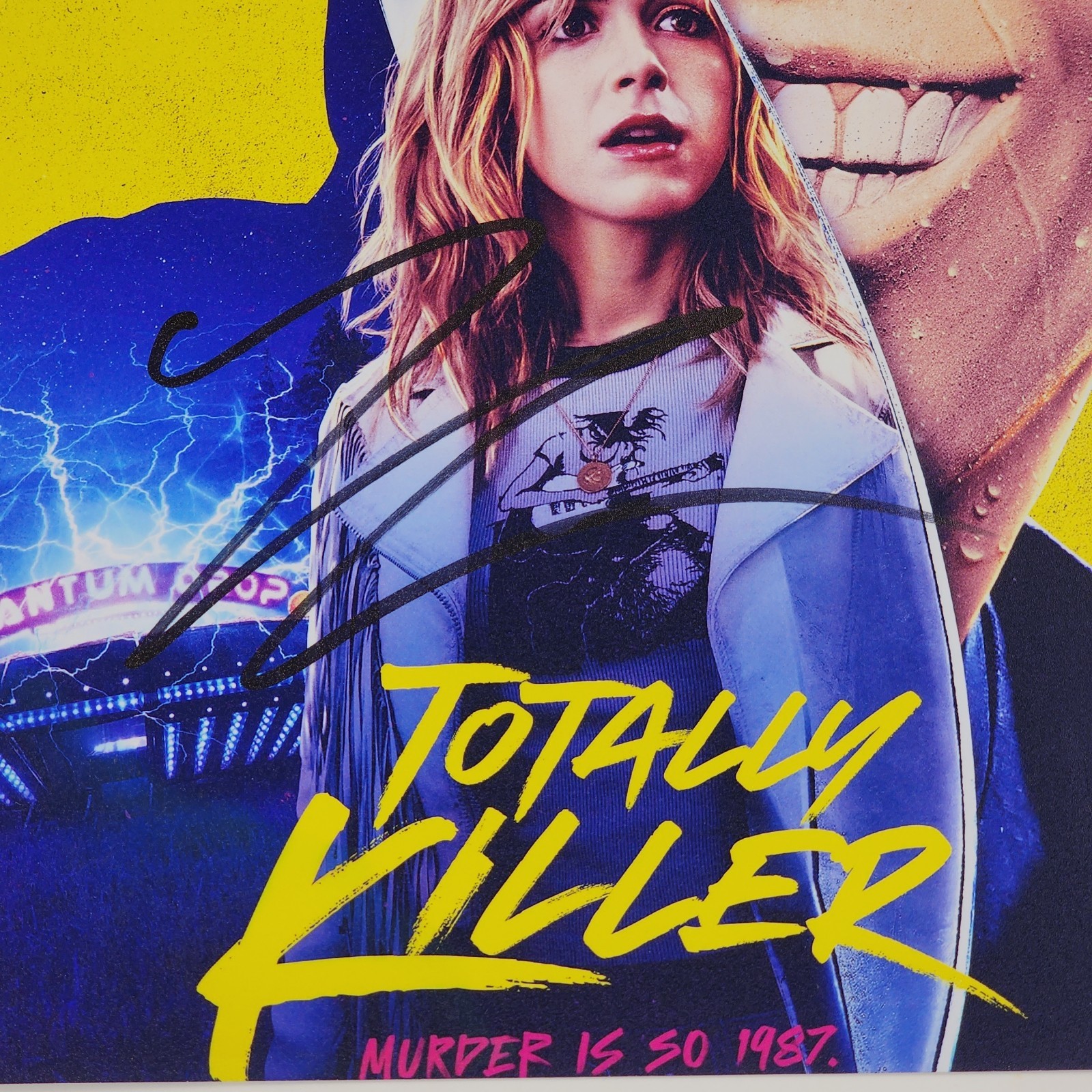 Kiernan Shipka Signed Autograph 8.5×11 Photo Totally Killer Poster Sabrina