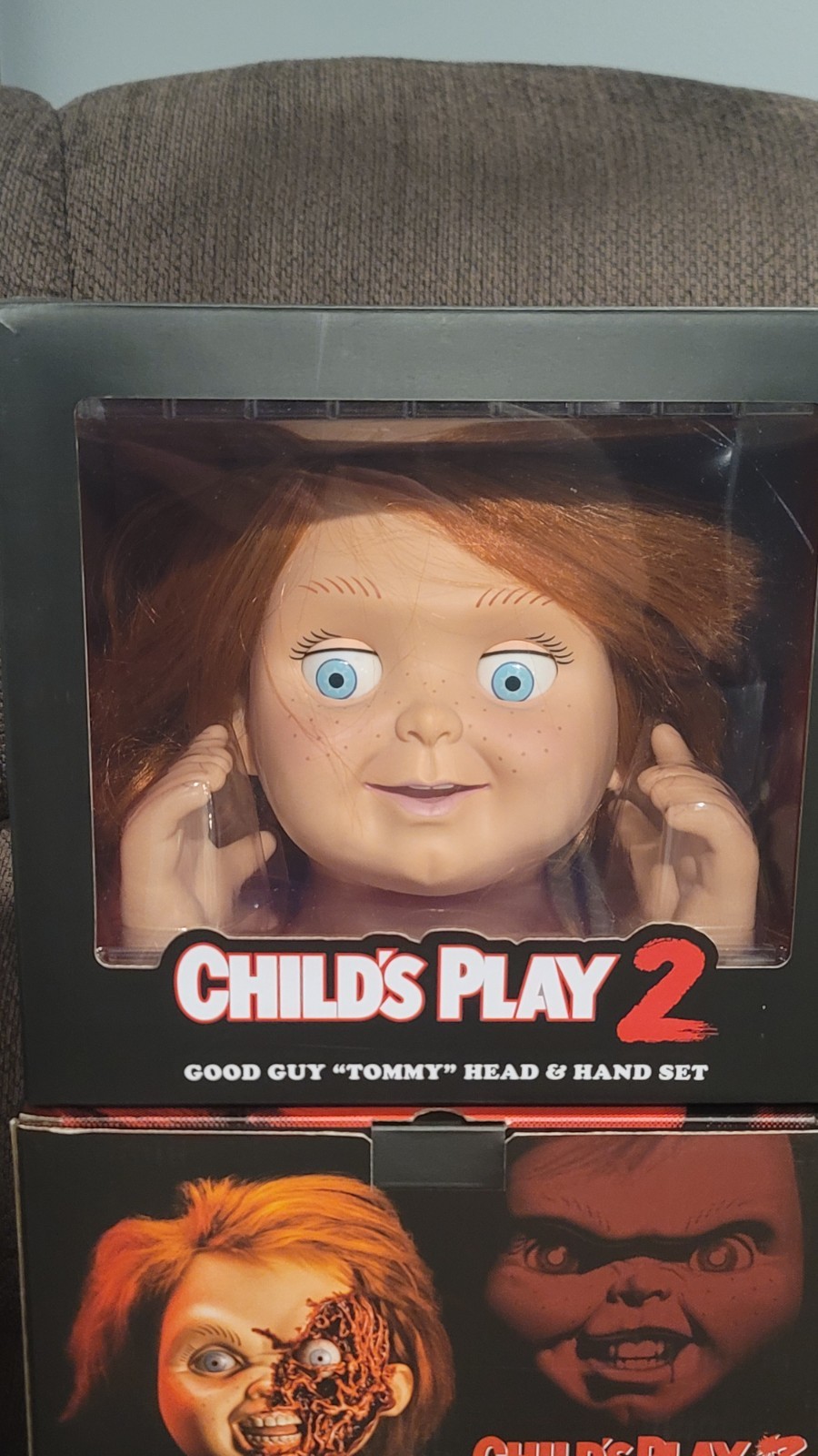 Child’s Play 2 Good Guy “Tommy” Head & Hand Set – Movies Original