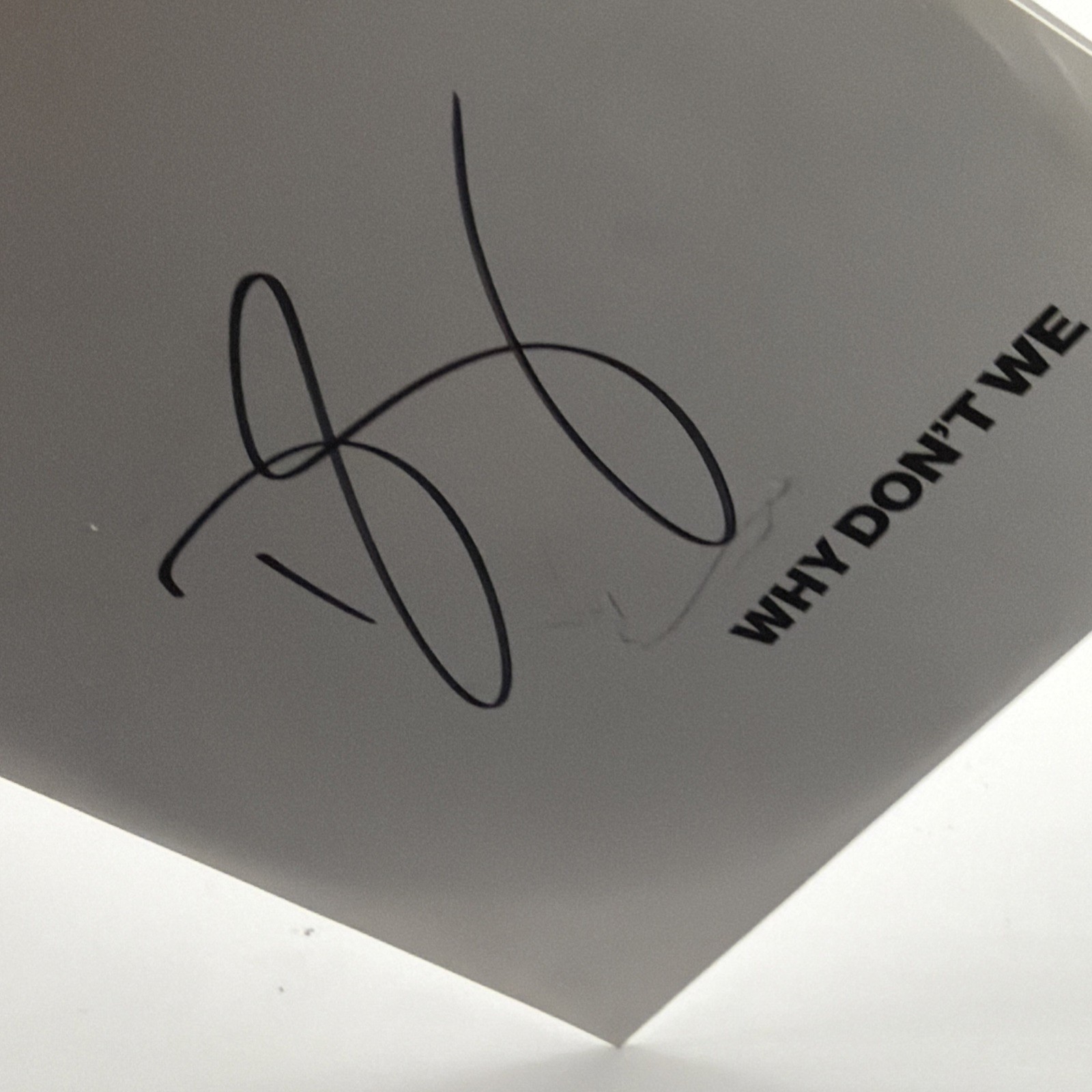 Why Don’t We Corbyn Besson 2 Autographed CDs Fallin & The Good Times Signed