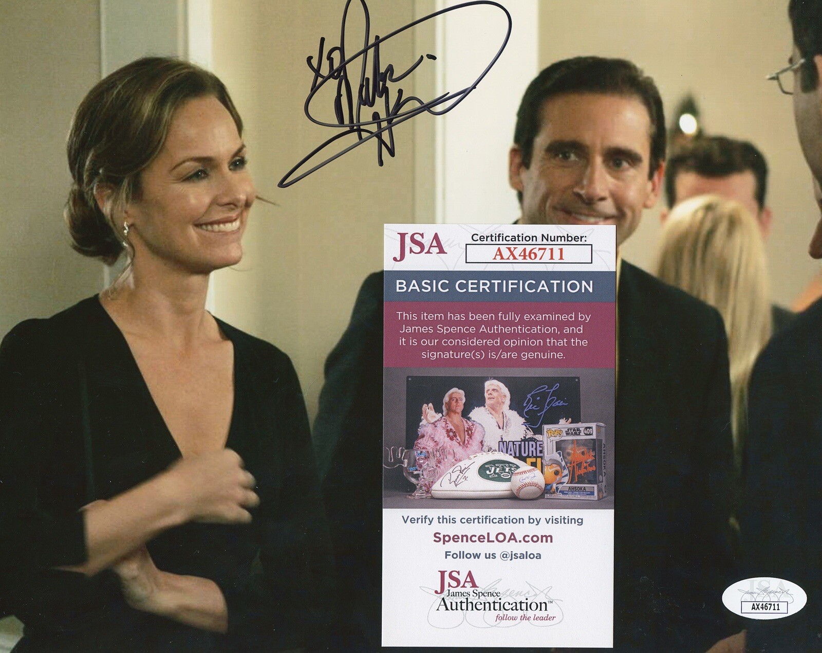Melora Hardin Signed Autographed 8×10 Photo The Office Jan Levinson JSA Coa