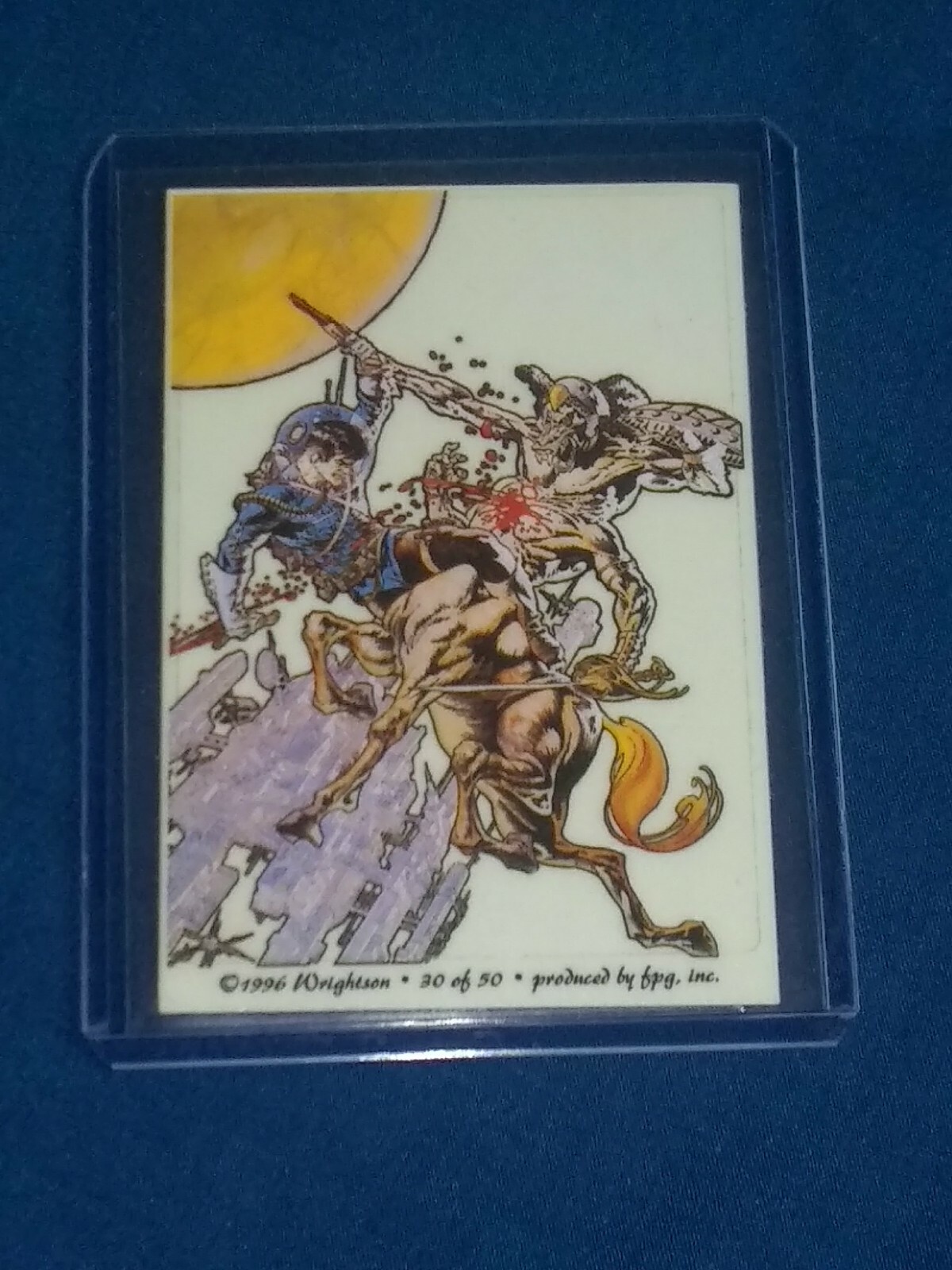 1996 Bernie Wrightson Stickers Fantasy Art sticker 30