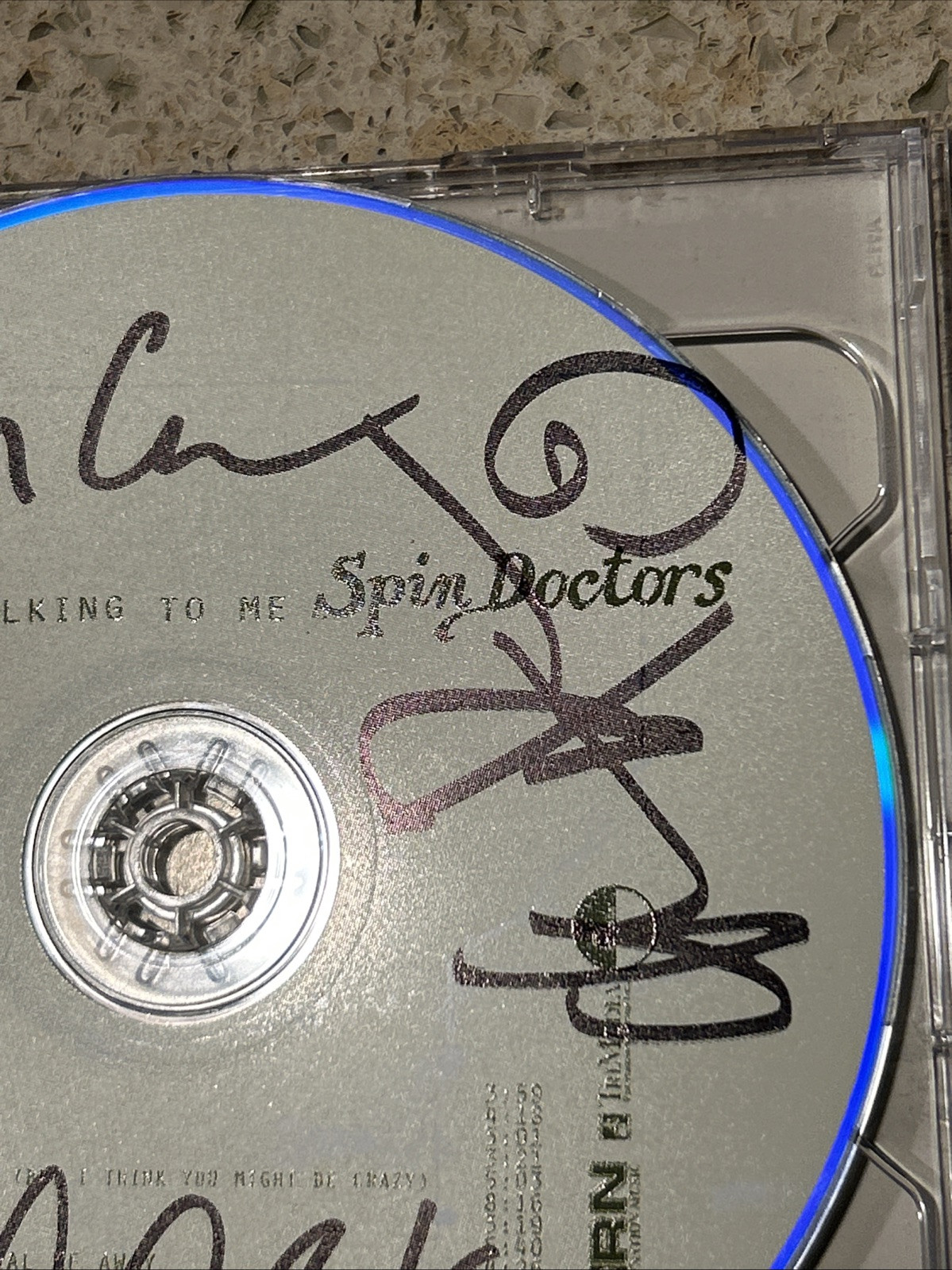 Spin Doctors Nice Talking To Me Signed Autographed CD