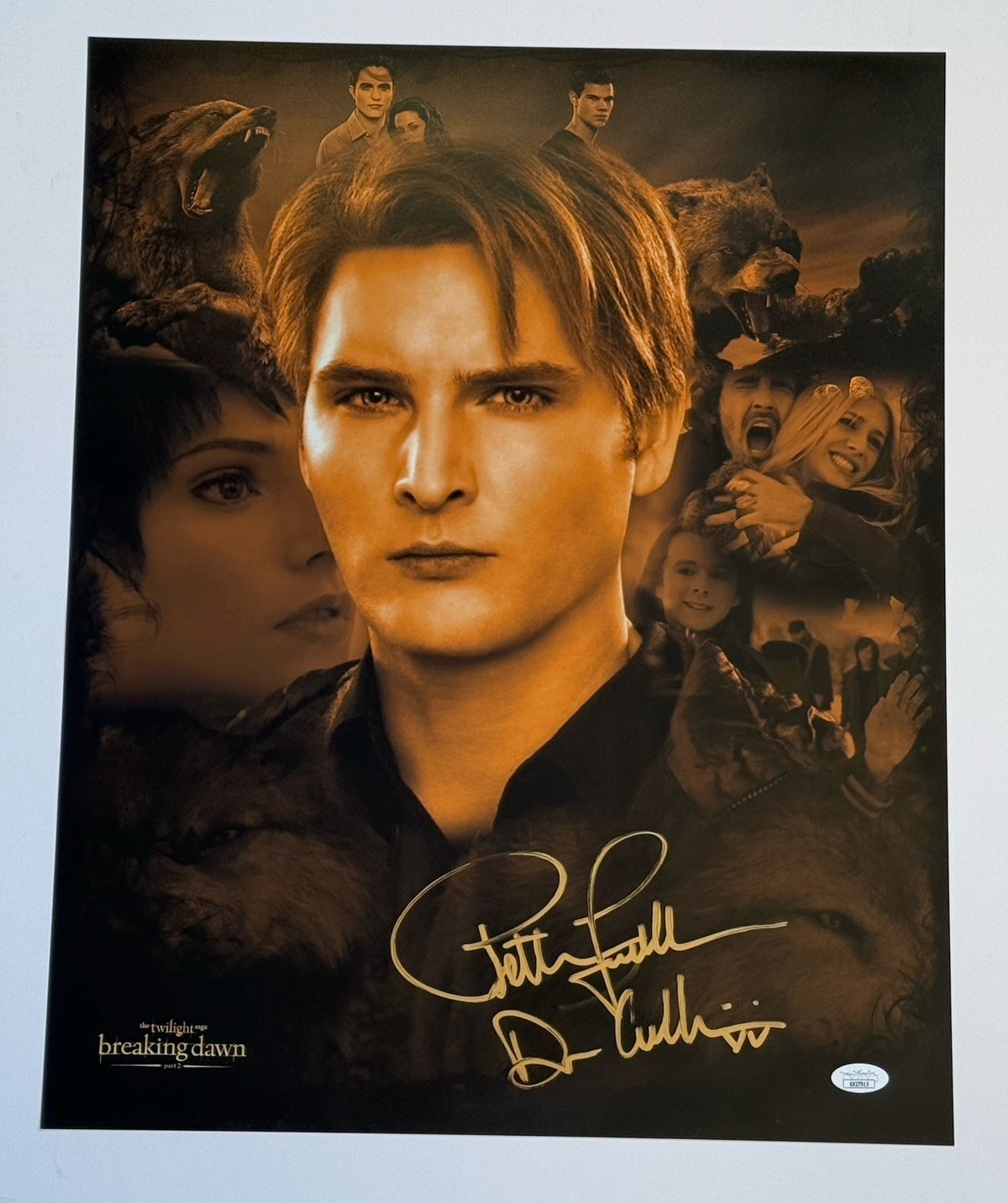 Peter Facinelli Signed 16×20 Photo Twilight Movie Saga JSA EXACT PROOF #1